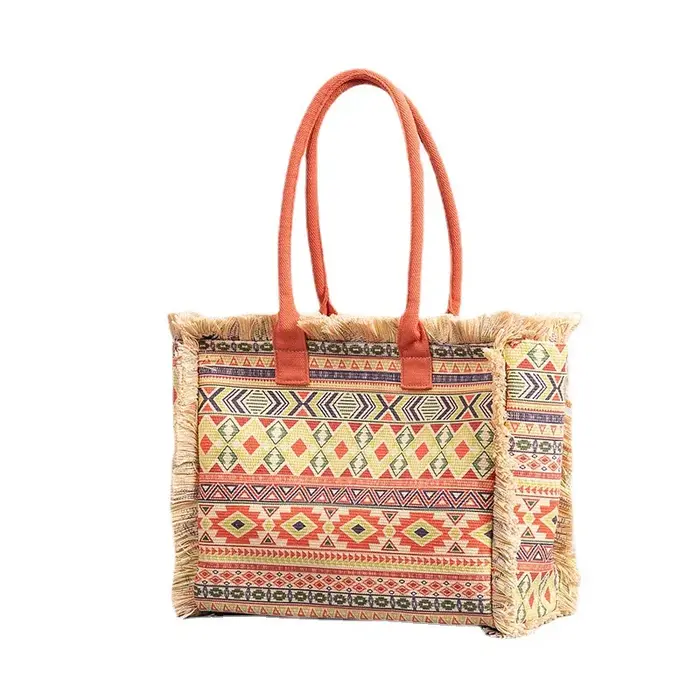 Sac fourre-tout bohème rétro