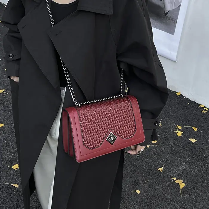 Marque chaîne épaule aisselle sac à main concepteur copie sac de luxe de haute qualité en cuir PU dames sac