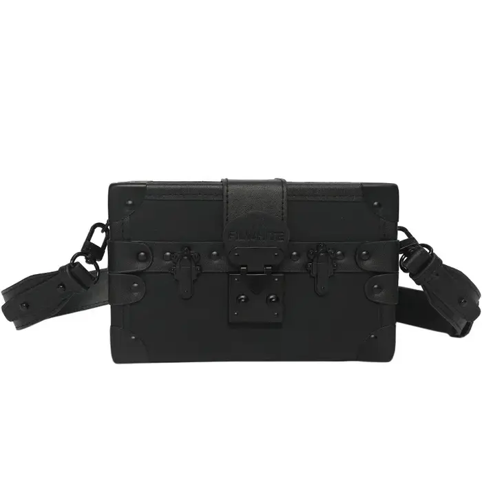 Nouveau sac à bandoulière élégant unisexe à la mode, boîte Design de Niche, petit sac carré à la mod