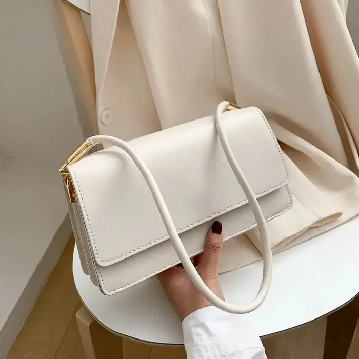 Sac à bandoulière en cuir PU pour femmes