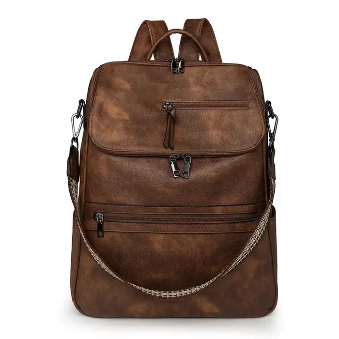 Sac d'affaires rétro en PU