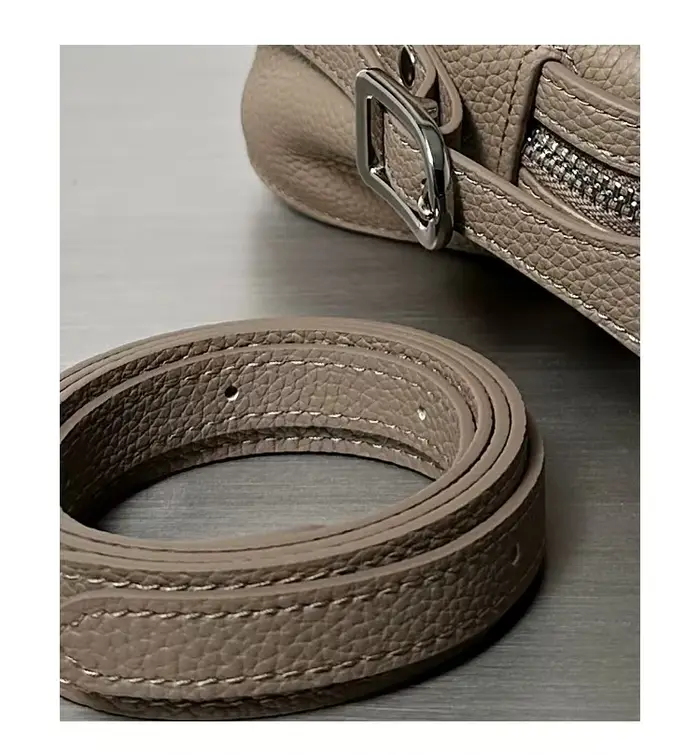 2025 été vert Beige couleur Style décontracté femmes sac à bandoulière petit véritable cuir de vache femme sac à main doux