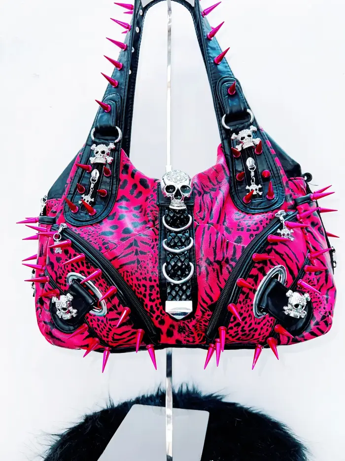 Sac imprimé léopard, sac Lolita
