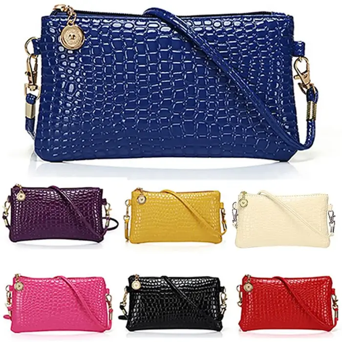 Sac à bandoulière Chic décoratif en Faux cuir pochette pour téléphone femmes mode