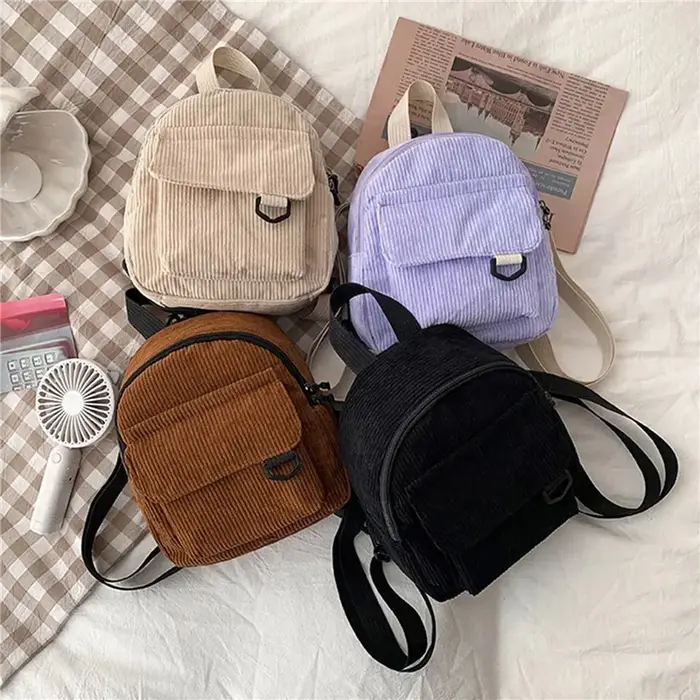 Mini sac à dos carré Version coréenne