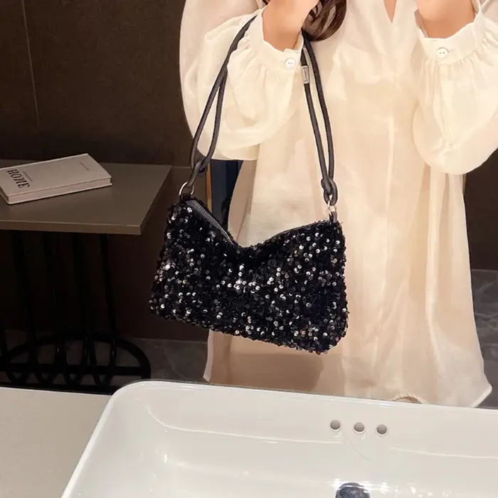 Sacs à main à paillettes brillantes pour femmes