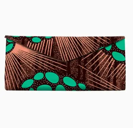 Sac à main pour femme, pochette de soirée avec tissu imprimé africain