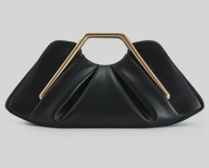 Sac nuage marron souple de luxe pour femmes