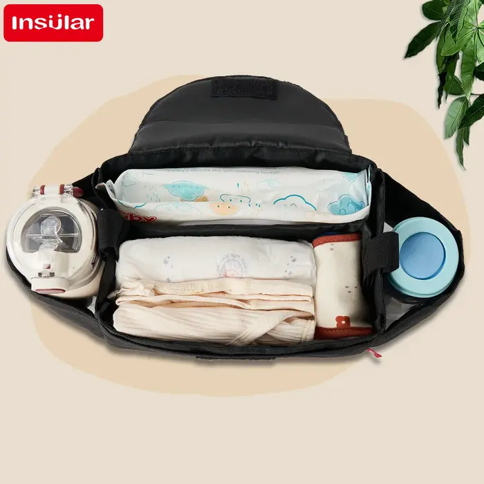 Sac à langer Insular avec isolation pour biberons