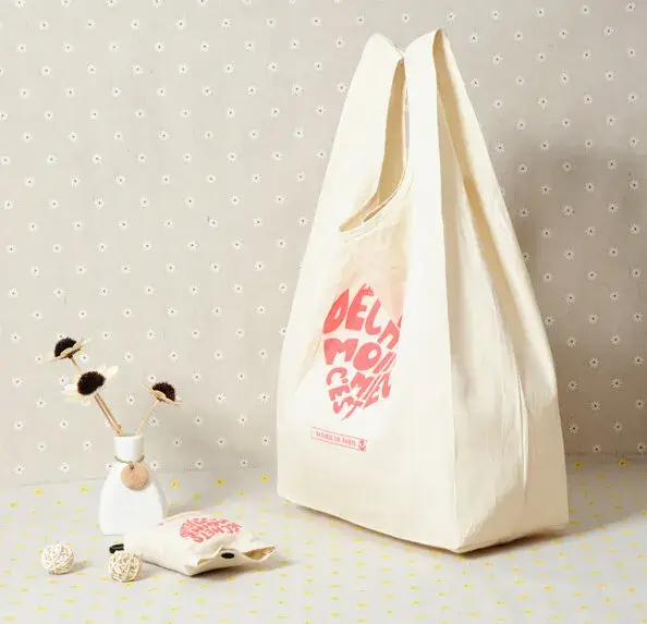 Sac de Shopping en toile écologique pour hommes et femmes