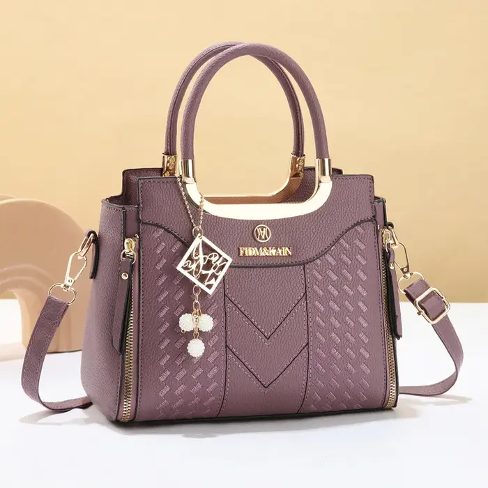 Sac à main brodé de grande capacité pour femmes