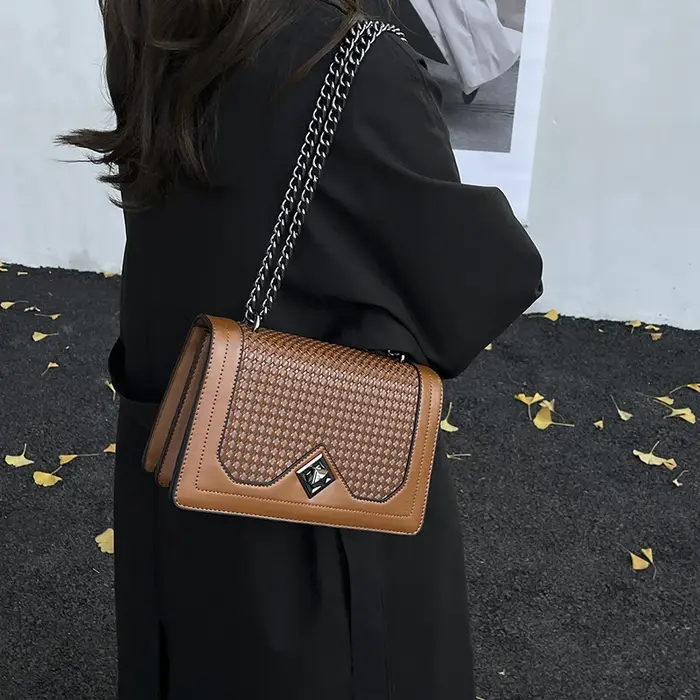 Marque chaîne épaule aisselle sac à main concepteur copie sac de luxe de haute qualité en cuir PU dames sac