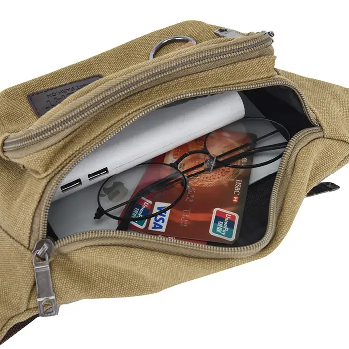 Sac de poitrine en toile