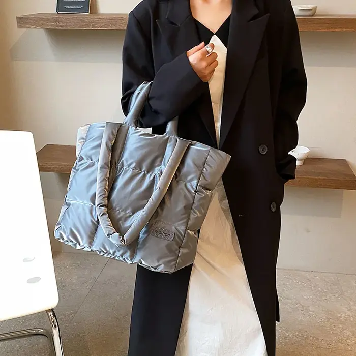 Sac à main en coton Oxford imperméable pour femme