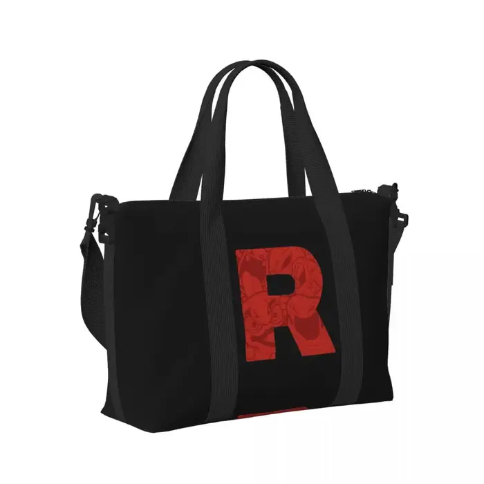 Sac de voyage de plage avec Logo lettre R Team Rocket
