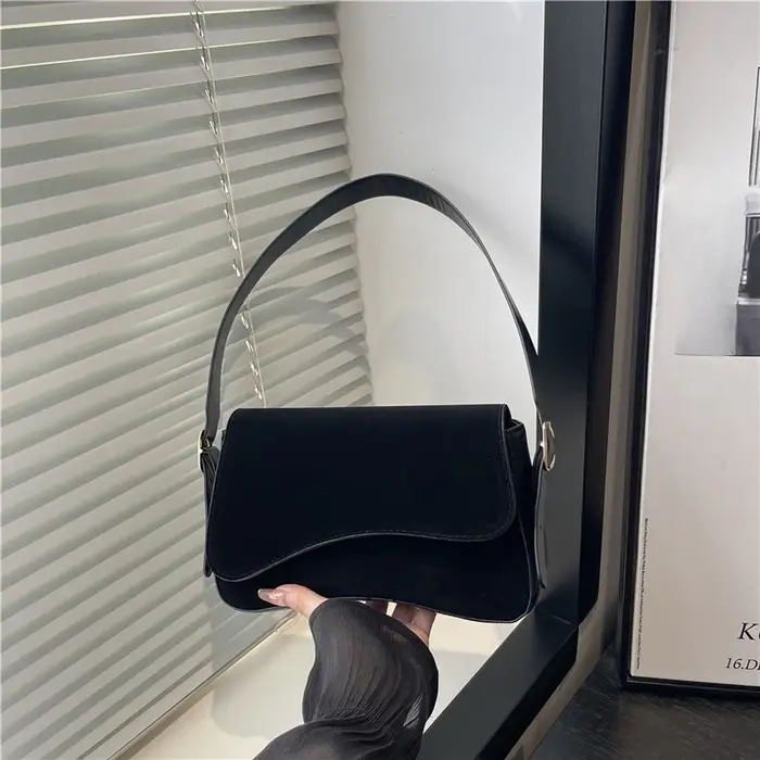 Sac à bandoulière en cuir PU pour femmes