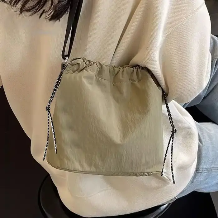 Sac seau en Nylon tendance pour femmes