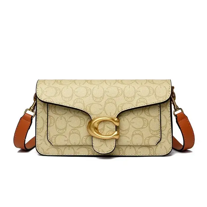 Nouveau Sac à Langer 2026 en Cuir Pleine Fleur Premium, Mini Sac Carré Cerise, Sac Bandoulière Éléga