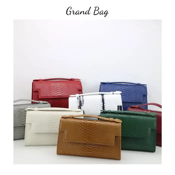 Sac à main monogramme en cuir pour femme