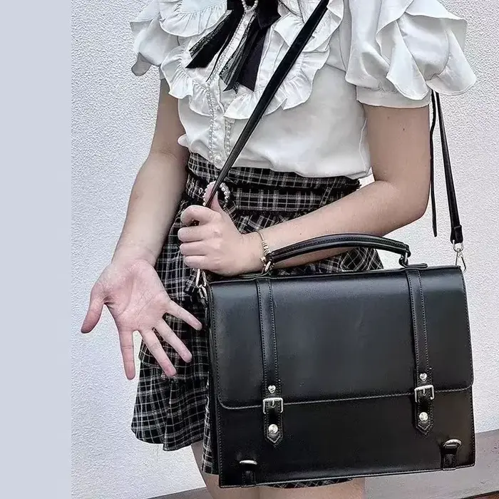 Niche japonaise transparente Ita sac décontracté grande capacité fille épaule sac à bandoulière à la mode Ulzzang étudiant sac à dos ItaBag