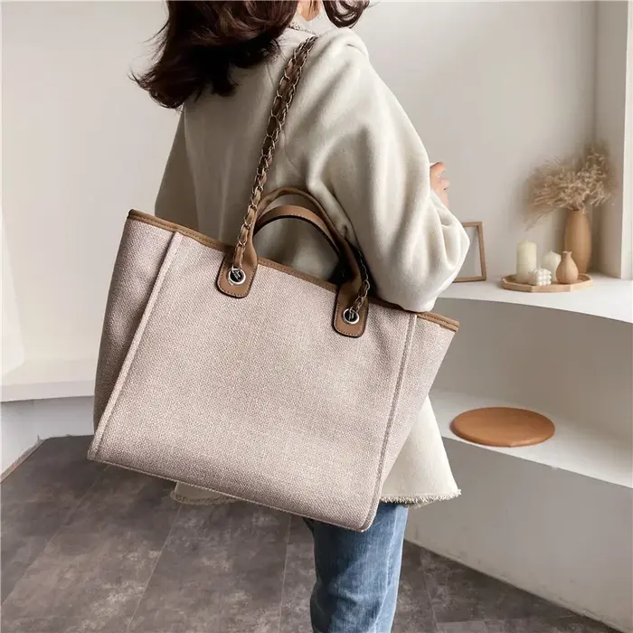 Sac à main en toile Simple pour femmes