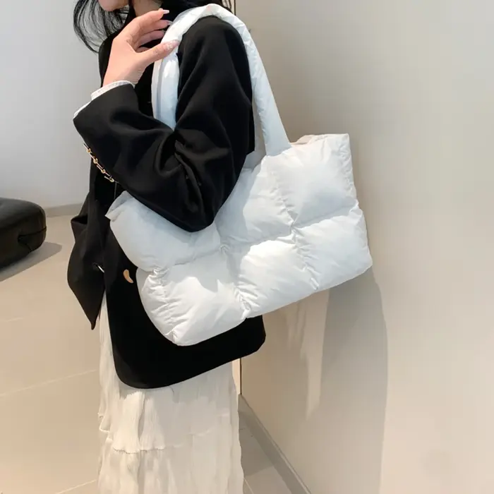 Sac à bandoulière matelassé pour femmes