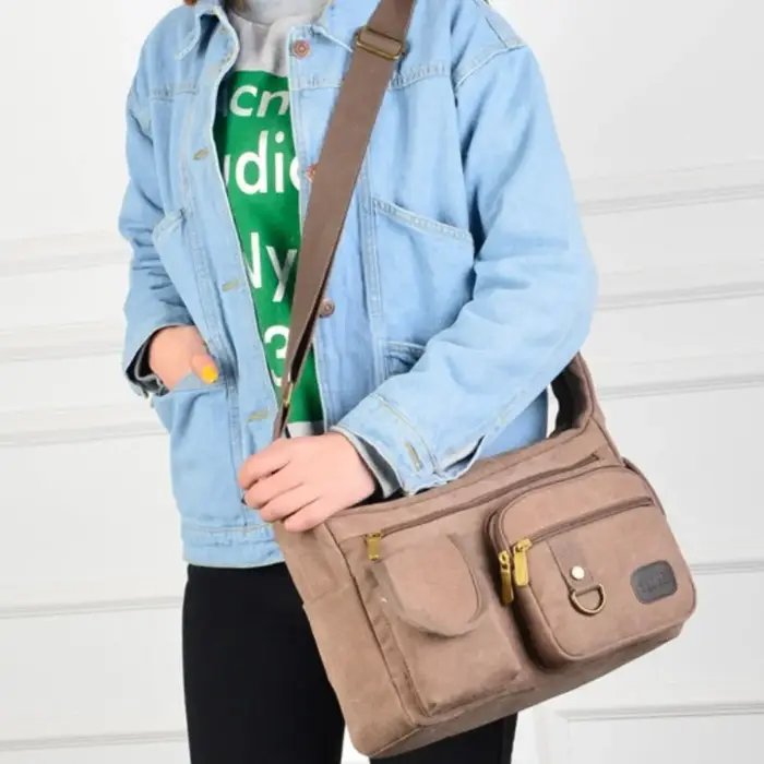 Sac à bandoulière d'extérieur de grande capacité