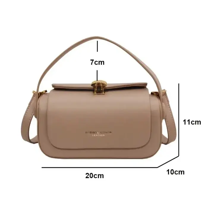 Sac à bandoulière noir classique pour femmes