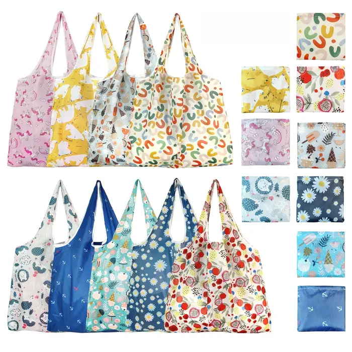 Sac de Shopping à motifs de grande taille pour femmes