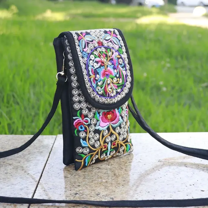 Sac à bandoulière multi-poches pour femme