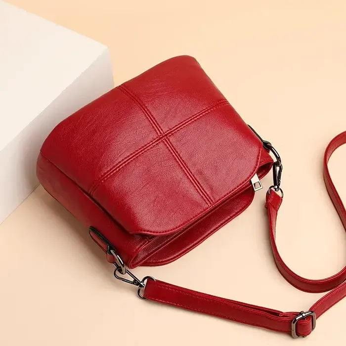 Sacs pour femmes Design rétro sac à bandoulière tendance qualité PU cuir seau