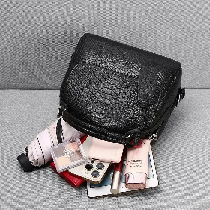 Sac à main en cuir pleine fleur pour femme