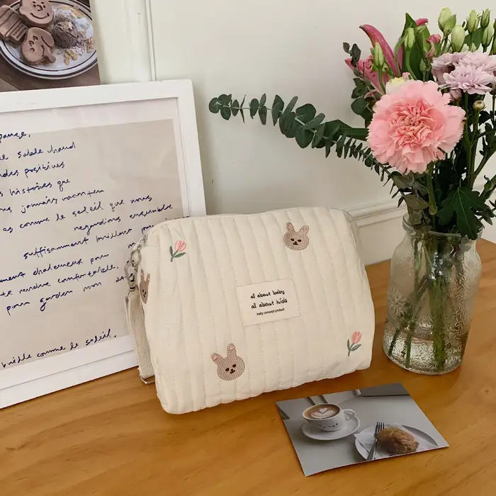 Sac de rangement Portable en coton