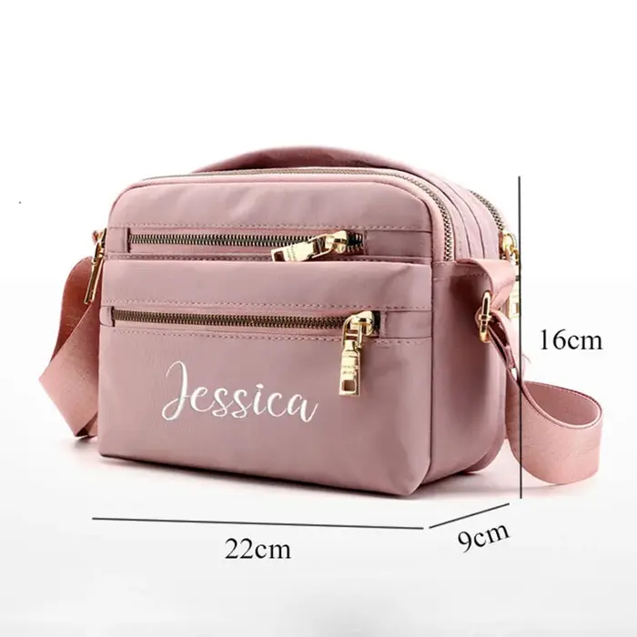 Sac à bandoulière en nylon personnalisé à une initiative