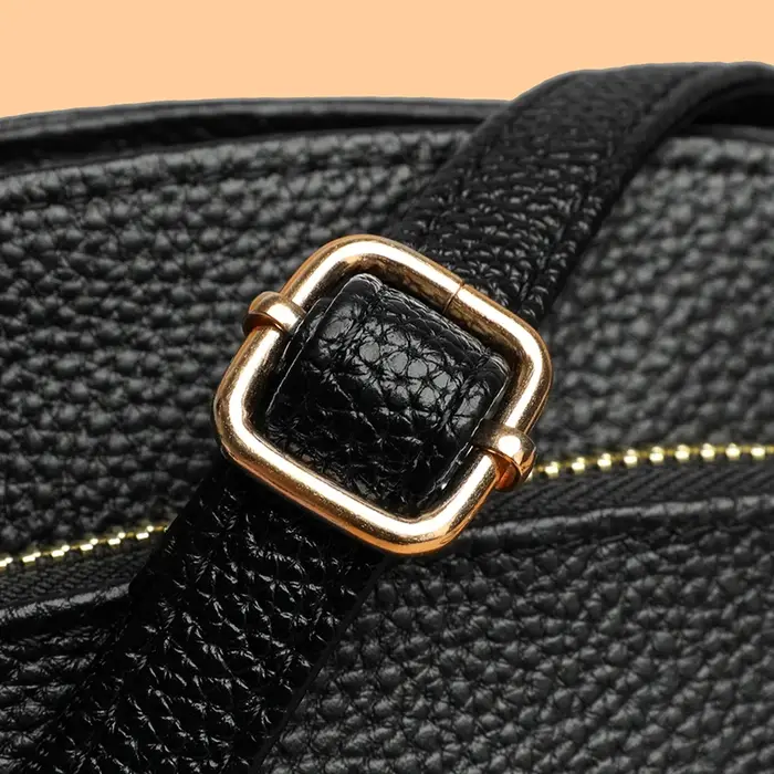 Sac à main en cuir véritable pour femmes