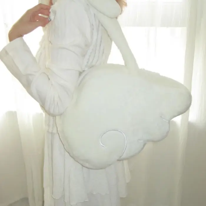 Sac à bandoulière créatif en forme d'aile d'ange