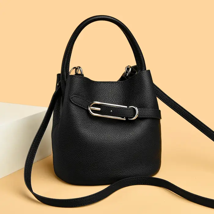 Sac à main pour femme en cuir véritable de haute qualité