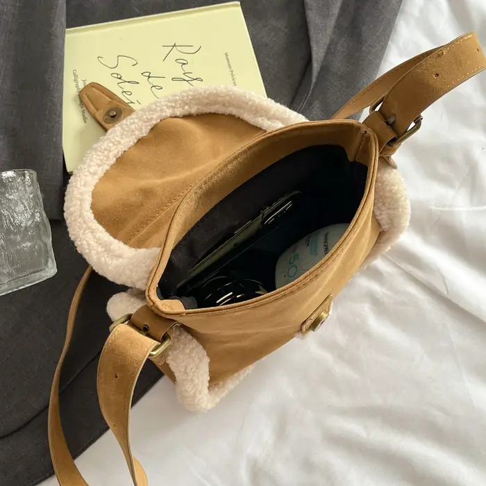 Sac à bandoulière en cuir NuSO K pour femme