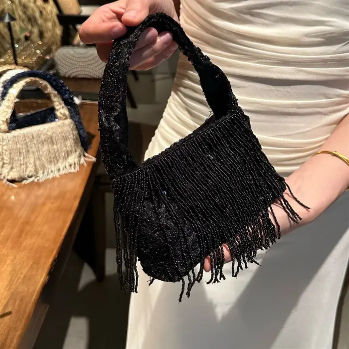 Sacs à main Vintage en perles faits à la main pour femmes