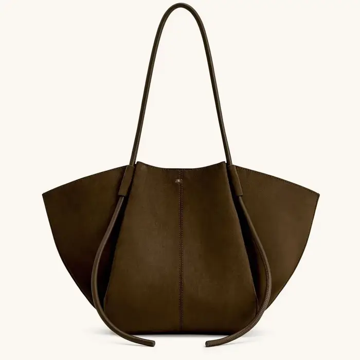 Nouveau sac tissé jwpei version large en daim