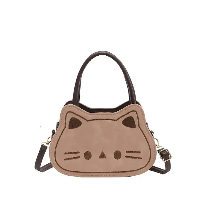 Sac à bandoulière mini mignon motif chat