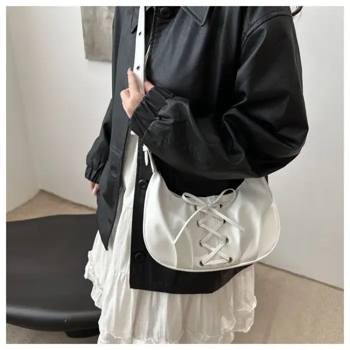 Sac à lacets avec nœud pour femmes