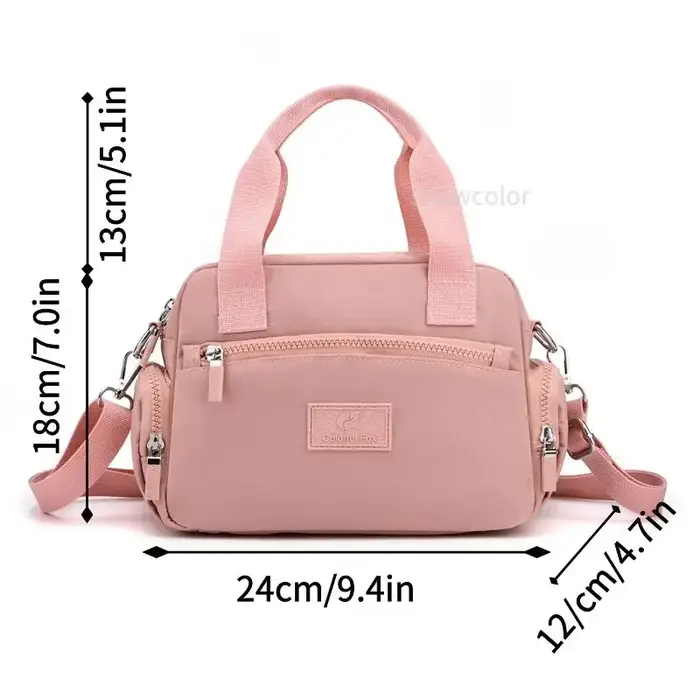 Sac à main en nylon imperméable pour femme