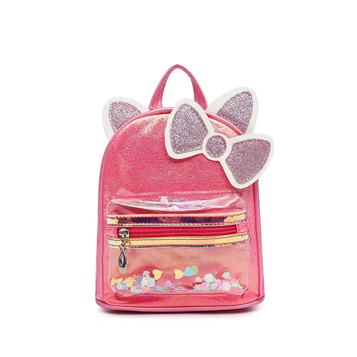 Mini Sac à Dos en Cuir PU avec Nministériels d Papillon pour Enfant et Femme