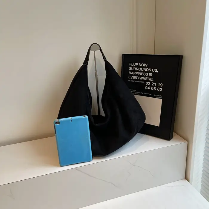 Sac Hobo en Daim pour Femme