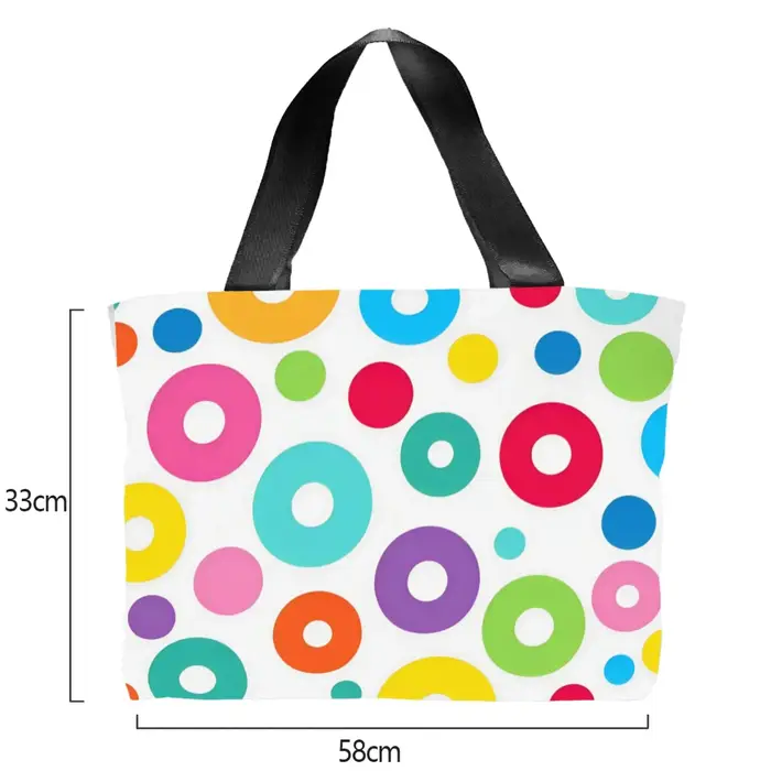 Sac fourre-tout personnalisé Sac à provisions réutilisable