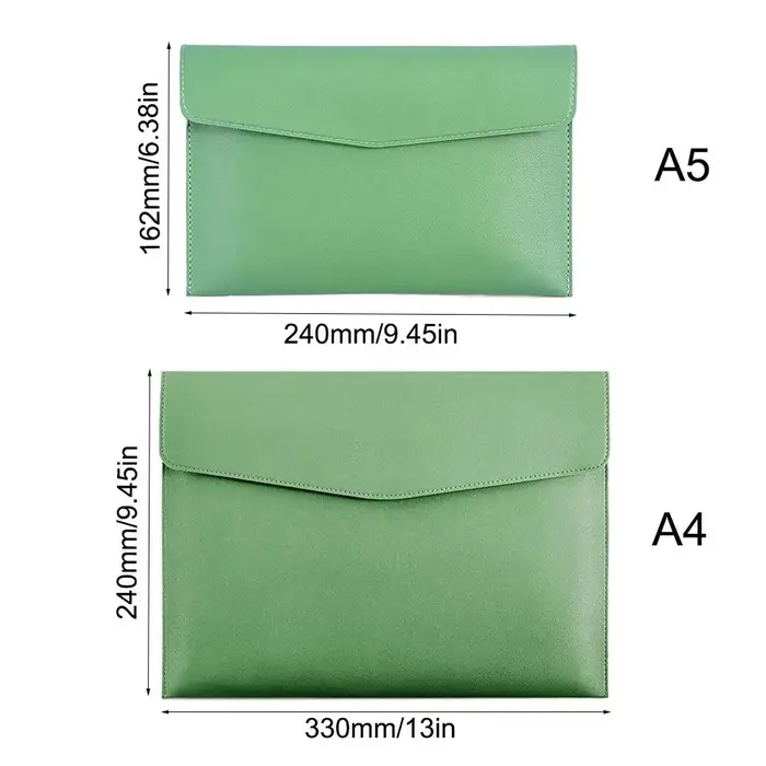 Pochette en cuir A4 A5