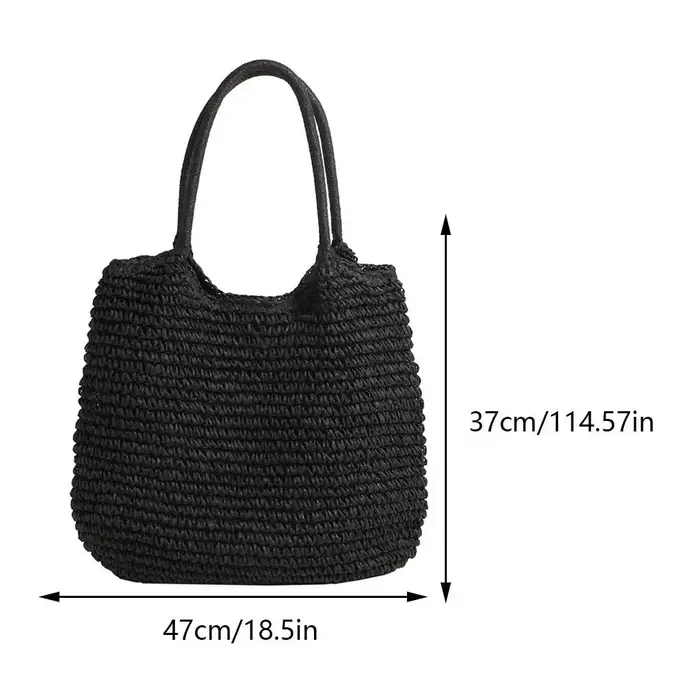 Sac à main en paille pour femmes