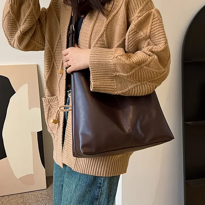 Sac fourre-tout rétro pour femmes