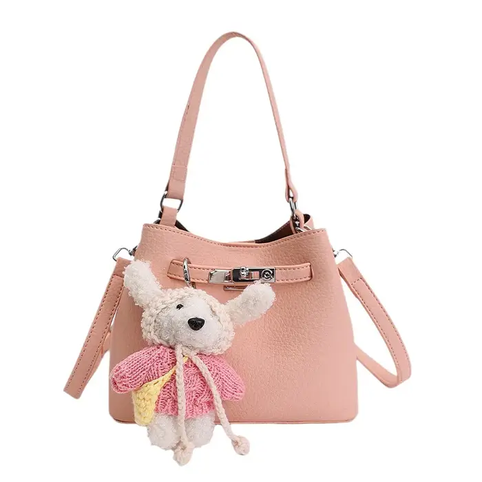 Sac Seau Élégant à Boucle Verrouillable pour Femme, Sac à Bandoulière Polyvalent Décontracté, Style Luxe, Nouvelle Version Coréenne 2026, Sac à Main